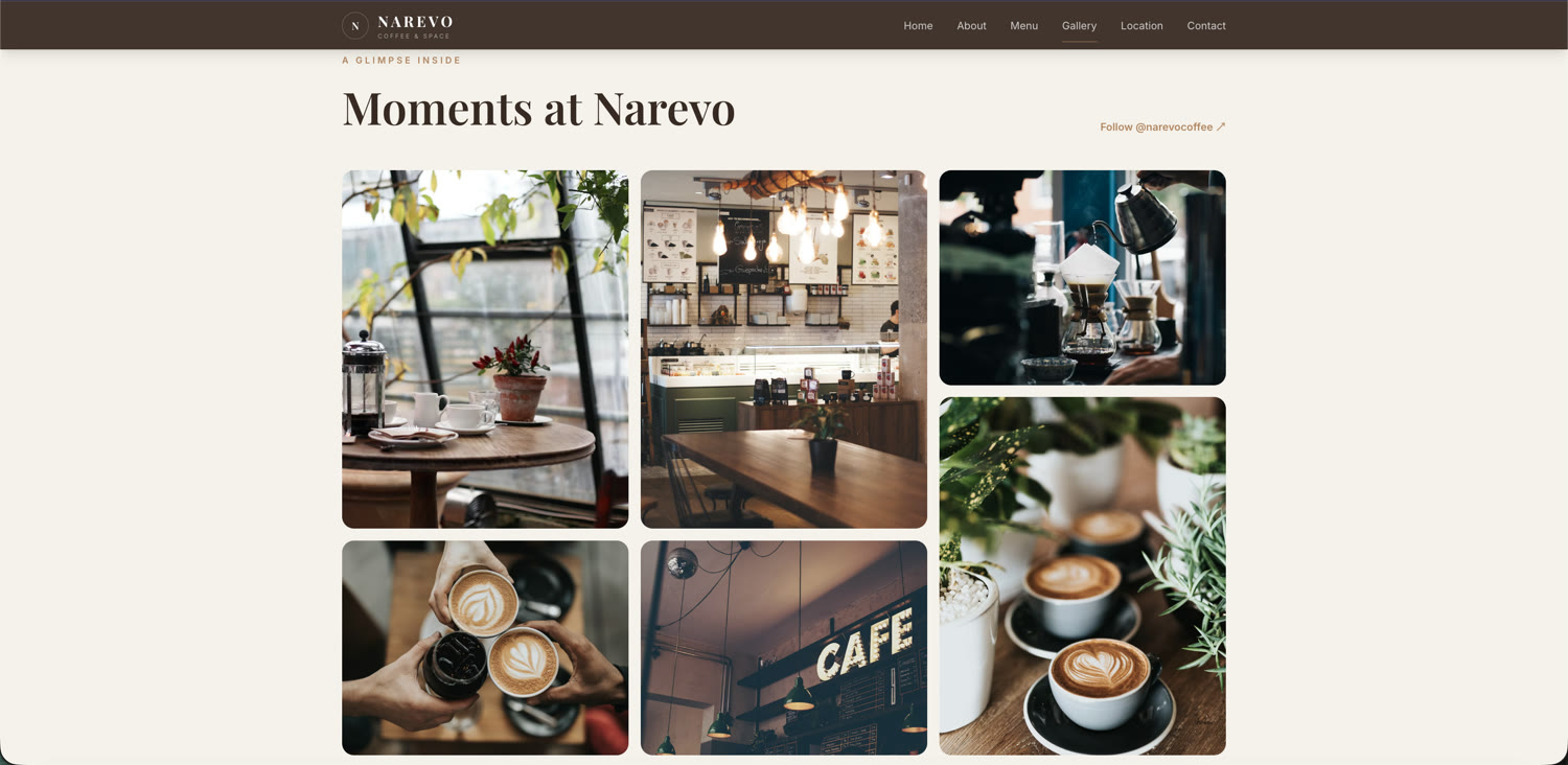 Galeri suasana Narevo Coffee